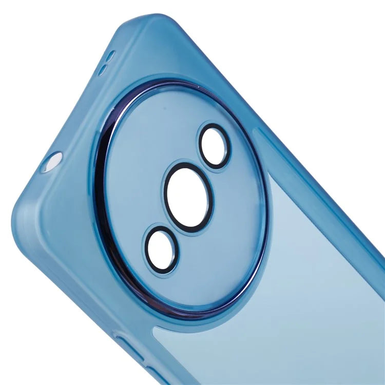 DKSM Series For Xiaomi Poco C61 4G  /  Redmi A3 4G Case Electroplated Camera Frame TPU Phone Cover