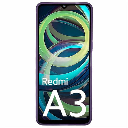 DKSM Series For Xiaomi Poco C61 4G  /  Redmi A3 4G Case Electroplated Camera Frame TPU Phone Cover
