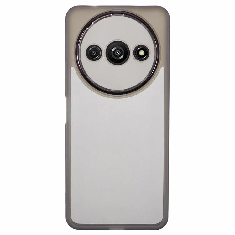 DKSM Series For Xiaomi Poco C61 4G  /  Redmi A3 4G Case Electroplated Camera Frame TPU Phone Cover