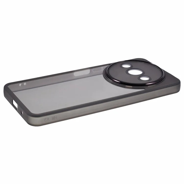 DKSM Series For Xiaomi Poco C61 4G  /  Redmi A3 4G Case Electroplated Camera Frame TPU Phone Cover