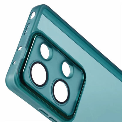 DKSM Series For Xiaomi Poco M6 Pro 4G  /  Redmi Note 13 Pro 4G Case Electroplated Camera Frame TPU Phone Cover