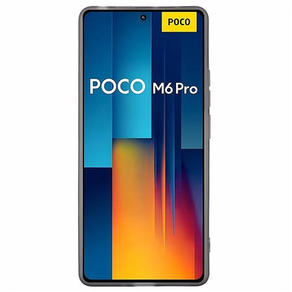 DKSM Series For Xiaomi Poco M6 Pro 4G  /  Redmi Note 13 Pro 4G Case Electroplated Camera Frame TPU Phone Cover
