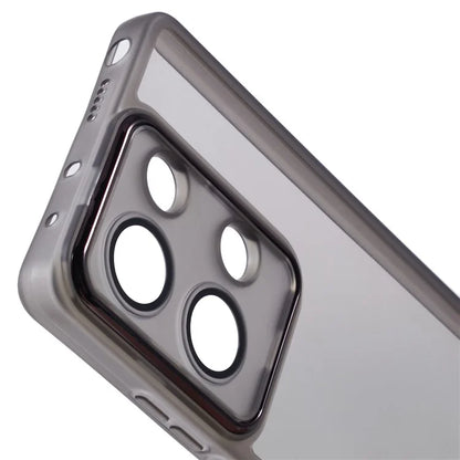 DKSM Series For Xiaomi Poco M6 Pro 4G  /  Redmi Note 13 Pro 4G Case Electroplated Camera Frame TPU Phone Cover