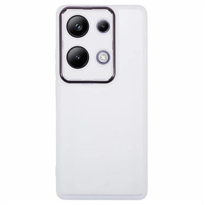 DKSM Series For Xiaomi Poco M6 Pro 4G  /  Redmi Note 13 Pro 4G Case Electroplated Camera Frame TPU Phone Cover