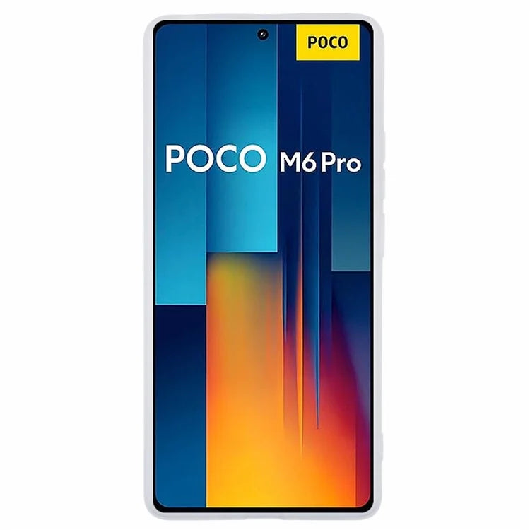DKSM Series For Xiaomi Poco M6 Pro 4G  /  Redmi Note 13 Pro 4G Case Electroplated Camera Frame TPU Phone Cover