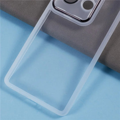 DKSM Series For Xiaomi Poco M6 Pro 4G  /  Redmi Note 13 Pro 4G Case Electroplated Camera Frame TPU Phone Cover