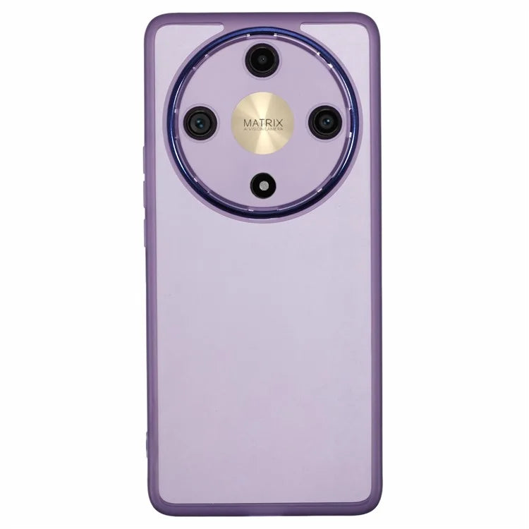 DKSM Series For Honor Magic6 Lite 5G  /  X50 5G  /  X9b 5G Case Electroplated Camera Frame TPU Phone Cover
