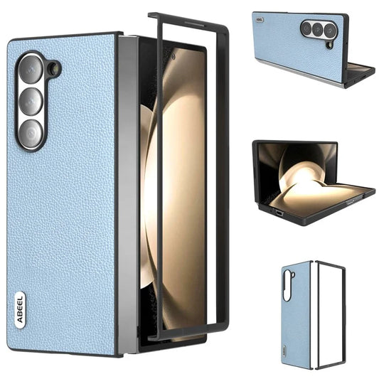 ABEEL For Samsung Galaxy Z Fold6 5G Case Litchi Texture Non-Slip Phone Cover