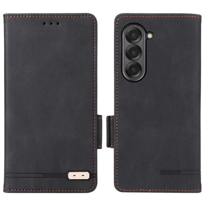 For Samsung Galaxy Z Fold6 5G Case Wallet Leather Folding Phone Cover Hardware Decor