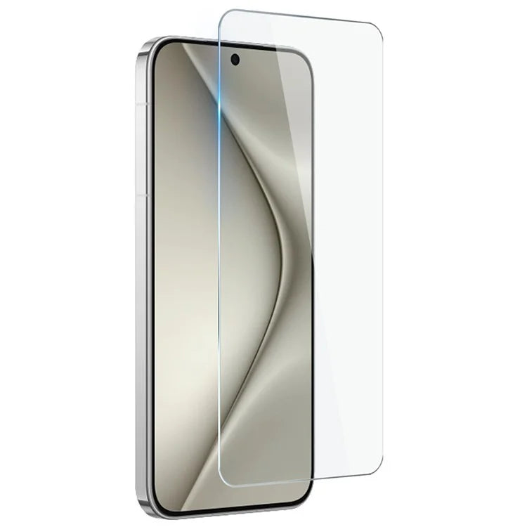 NORTHJO For Huawei Pura 70 Case Clear Soft TPU Phone Cover with Tempered Glass Film