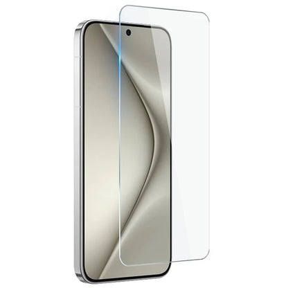 NORTHJO For Huawei Pura 70 Case Clear Soft TPU Phone Cover with Tempered Glass Film