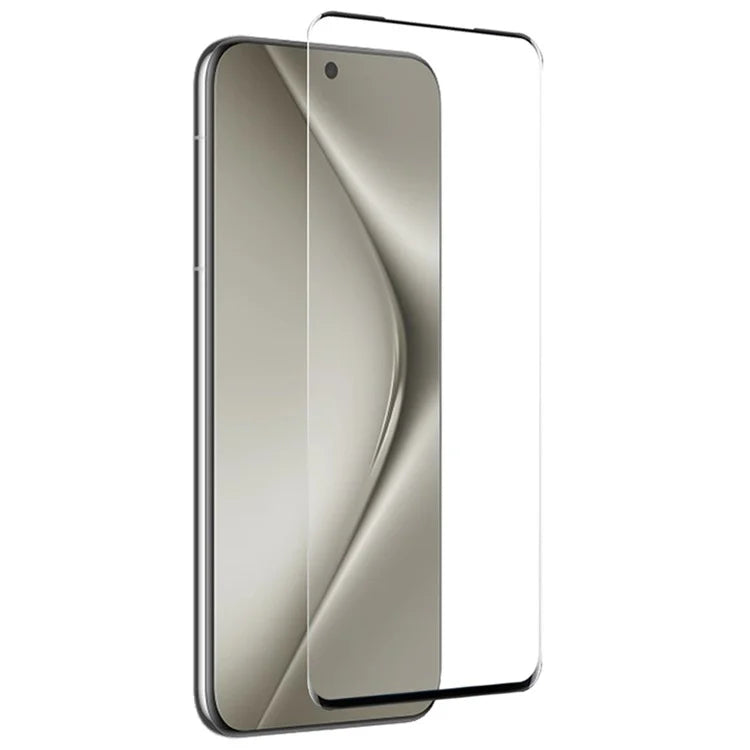NORTHJO For Huawei Pura 70 Pro / Pura 70 Pro+ Clear Case TPU Cover with 3D Curved Tempered Glass Film