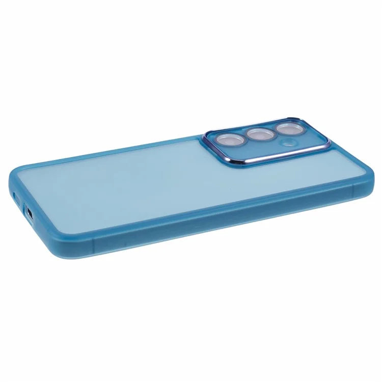 DKSM Series For Samsung Galaxy A25 5G (Global) (161.0 X 76.5 X 8.3mm) Case Electroplated Camera Frame TPU Phone Cover