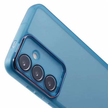 DKSM Series For Samsung Galaxy A25 5G (Global) (161.0 X 76.5 X 8.3mm) Case Electroplated Camera Frame TPU Phone Cover