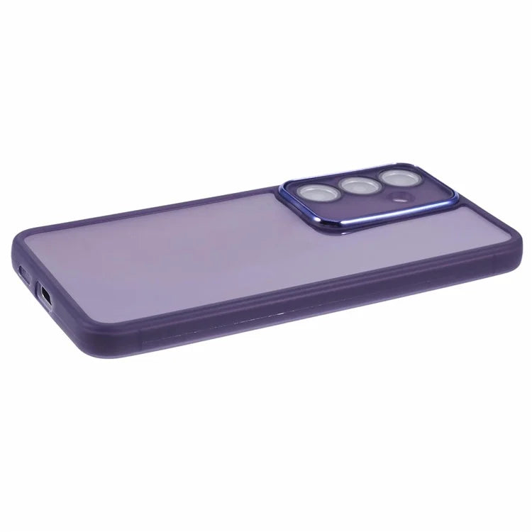 DKSM Series For Samsung Galaxy A25 5G (Global) (161.0 X 76.5 X 8.3mm) Case Electroplated Camera Frame TPU Phone Cover