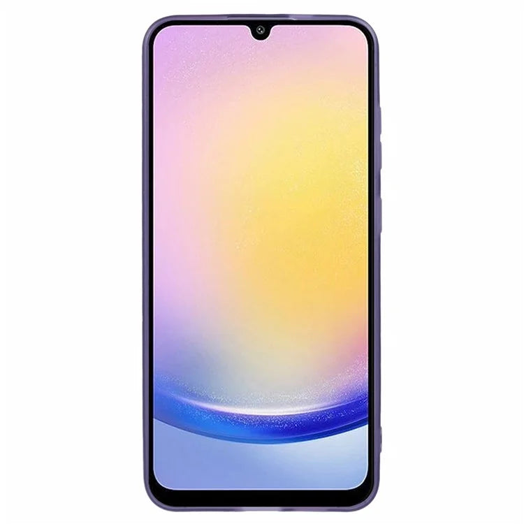 DKSM Series For Samsung Galaxy A24 4G (162.1 X 77.6 X 8.3mm) Case Electroplated Camera Frame TPU Phone Cover
