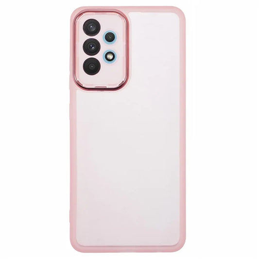 DKSM Series For Samsung Galaxy A52s 5G  /  A52 5G  /  A52 4G Case Electroplated Camera Frame TPU Phone Cover