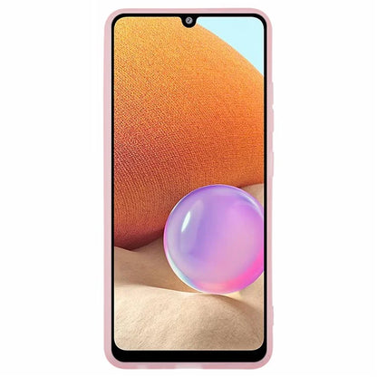 DKSM Series For Samsung Galaxy A33 5G Case Electroplated Camera Frame TPU Phone Cover
