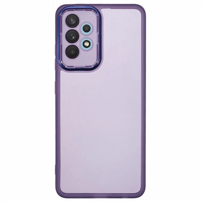 DKSM Series For Samsung Galaxy A33 5G Case Electroplated Camera Frame TPU Phone Cover