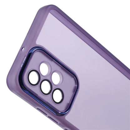 DKSM Series For Samsung Galaxy A33 5G Case Electroplated Camera Frame TPU Phone Cover