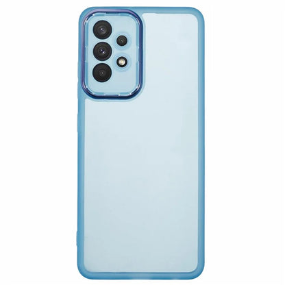 DKSM Series For Samsung Galaxy A33 5G Case Electroplated Camera Frame TPU Phone Cover