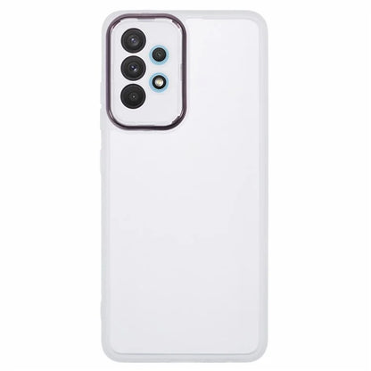 DKSM Series For Samsung Galaxy A33 5G Case Electroplated Camera Frame TPU Phone Cover