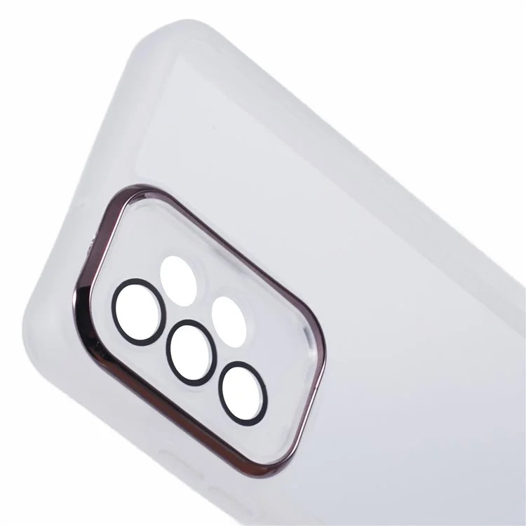 DKSM Series For Samsung Galaxy A33 5G Case Electroplated Camera Frame TPU Phone Cover