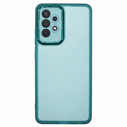 DKSM Series For Samsung Galaxy A33 5G Case Electroplated Camera Frame TPU Phone Cover