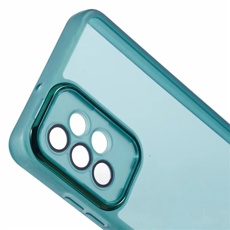 DKSM Series For Samsung Galaxy A33 5G Case Electroplated Camera Frame TPU Phone Cover