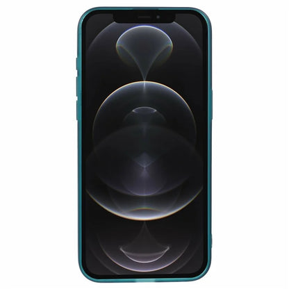 DKSM Series For iPhone 12 Pro Case Electroplated Camera Frame TPU Phone Cover