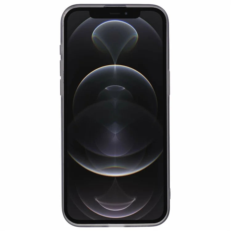 DKSM Series For iPhone 12 Pro Case Electroplated Camera Frame TPU Phone Cover