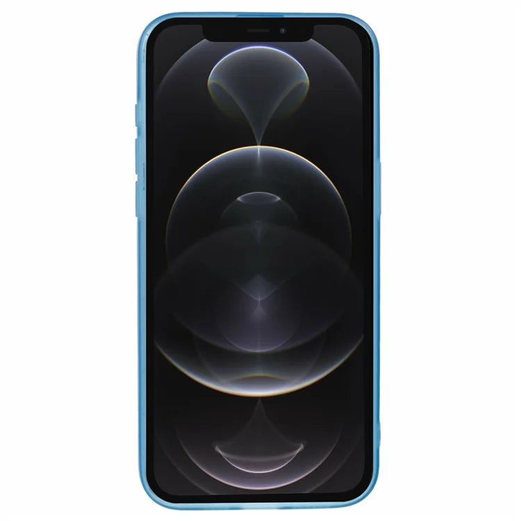 DKSM Series For iPhone 12 Pro Max Case Electroplated Camera Frame TPU Phone Cover