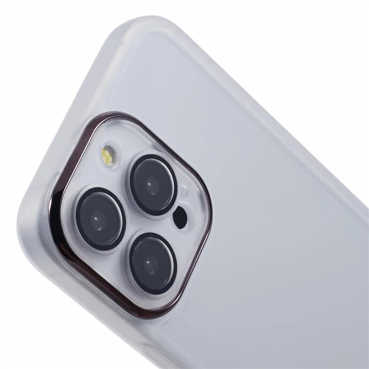 DKSM Series For iPhone 12 Pro Max Case Electroplated Camera Frame TPU Phone Cover