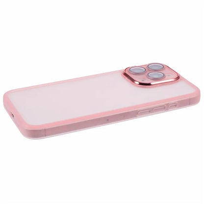 DKSM Series For iPhone 14 Pro Max Case Electroplated Camera Frame TPU Phone Cover
