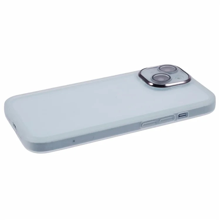 DKSM Series For iPhone 14 Case Electroplated Camera Frame TPU Phone Cover