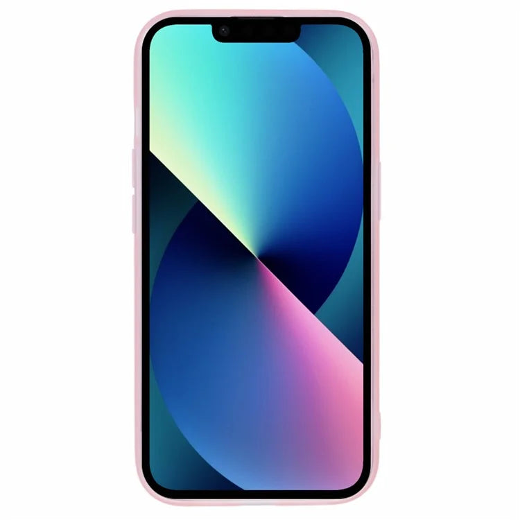 DKSM Series For iPhone 14 Case Electroplated Camera Frame TPU Phone Cover