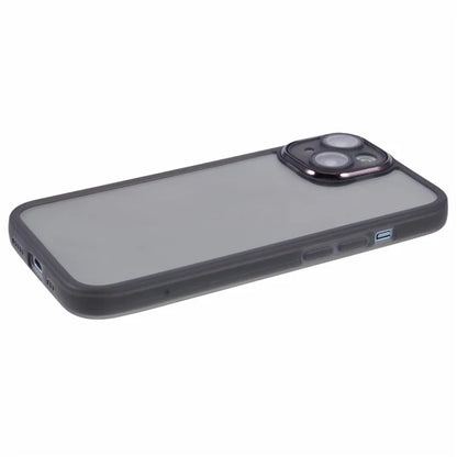 DKSM Series For iPhone 14 Case Electroplated Camera Frame TPU Phone Cover