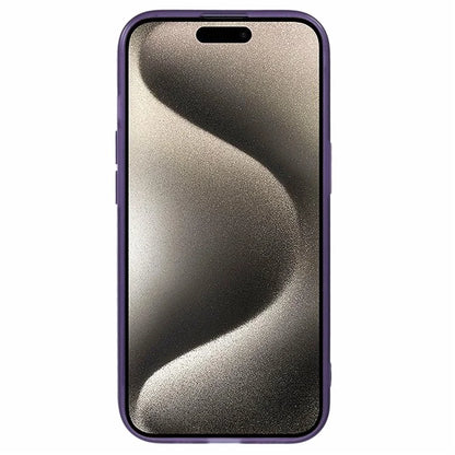 DKSM Series For iPhone 15 Plus Case Electroplated Camera Frame TPU Phone Cover