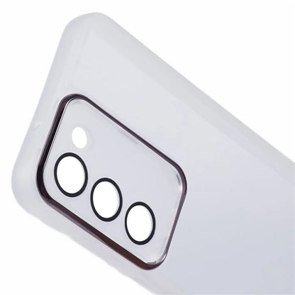 DKSM Series For Samsung Galaxy S23+ Case Electroplated Camera Frame TPU Phone Cover