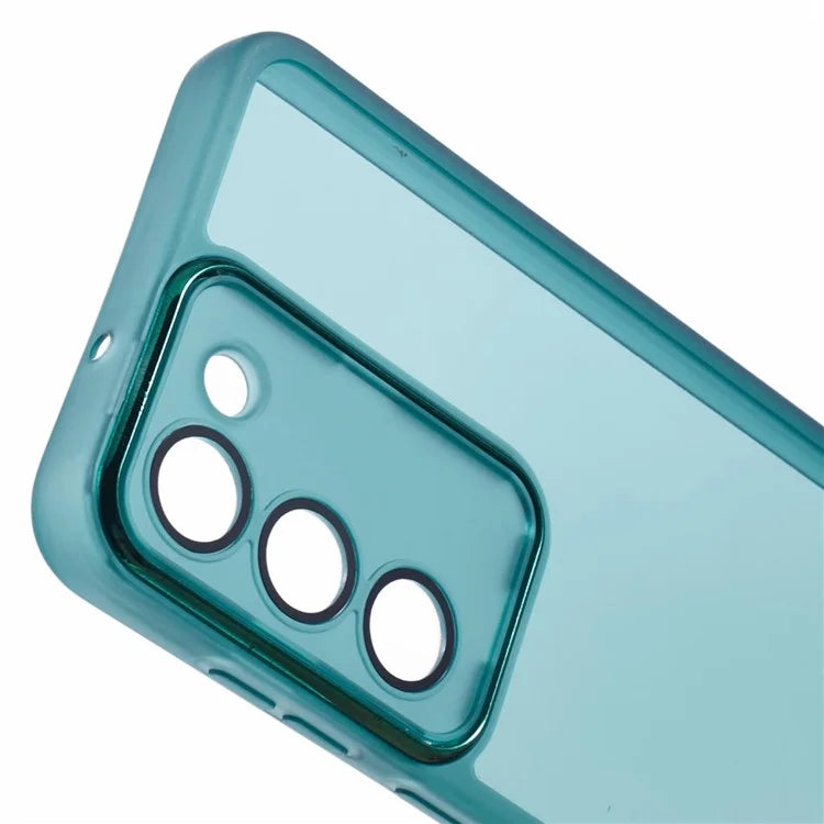 DKSM Series For Samsung Galaxy S23+ Case Electroplated Camera Frame TPU Phone Cover