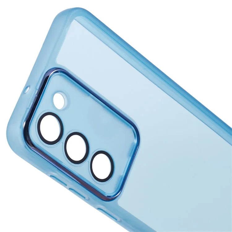 DKSM Series For Samsung Galaxy S23+ Case Electroplated Camera Frame TPU Phone Cover