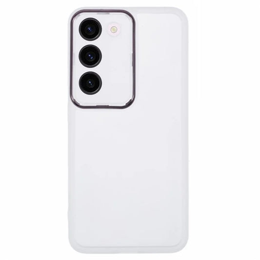 DKSM Series For Samsung Galaxy S22 5G Case Electroplated Camera Frame TPU Phone Cover