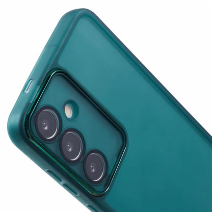 DKSM Series For Samsung Galaxy S23 FE Case Electroplated Camera Frame TPU Phone Cover