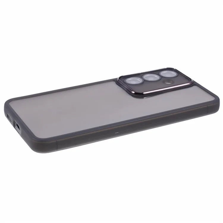 DKSM Series For Samsung Galaxy S23 FE Case Electroplated Camera Frame TPU Phone Cover