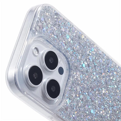 For iPhone 16 Pro Max Case Glittery Design Anti-Drop Soft TPU Phone Cover