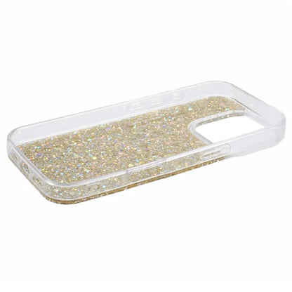For iPhone 16 Pro Max Case Glittery Design Anti-Drop Soft TPU Phone Cover