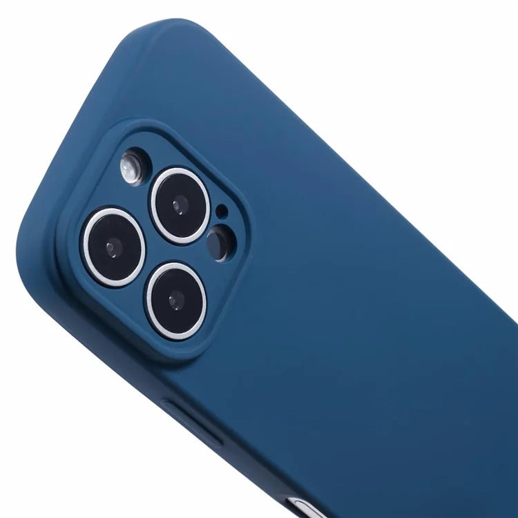 For iPhone 16 Pro Max Case Fiber Lining TPU Shockproof Phone Cover with Crossbody Lanyard