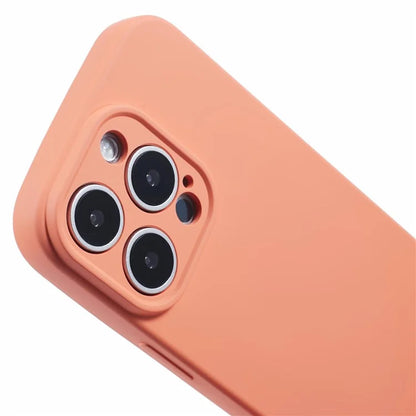 For iPhone 16 Pro Max Case Fiber Lining TPU Shockproof Phone Cover with Crossbody Lanyard