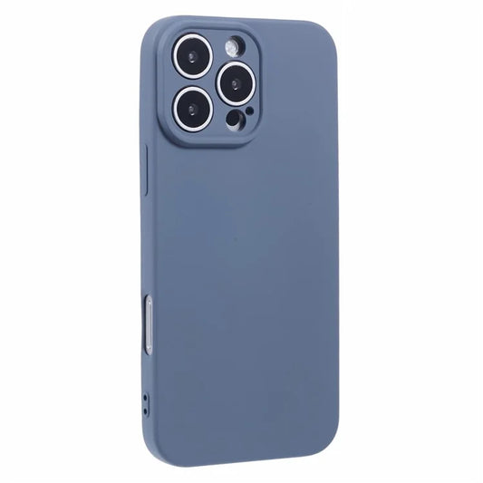 For iPhone 16 Pro Max Case Fiber Lining TPU Soft Anti-Scratch Phone Cover