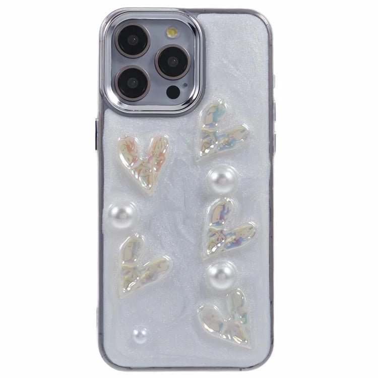 YH Series For iPhone 15 Pro Max Case Soft TPU Cute Epoxy Shockproof Back Cover
